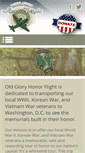 Mobile Screenshot of oldgloryhonorflight.org